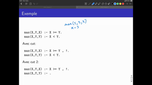 Prolog - coupures - exemple max
