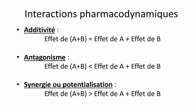 - Interactions Médicamenteuses - Module A5